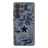 Dallas Cowboys Paisley Clear Phone Case