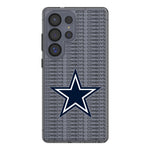 Dallas Cowboys Text Backdrop Clear Phone Case