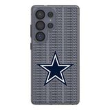 Dallas Cowboys Text Backdrop Clear Phone Case