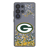 Green Bay Packers Confetti Clear Phone Case