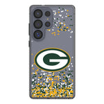 Green Bay Packers Confetti Clear Phone Case