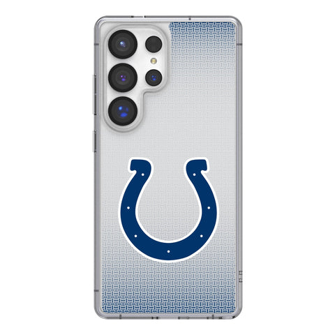 Indianapolis Colts Linen Clear Phone Case for Samsung Galaxy