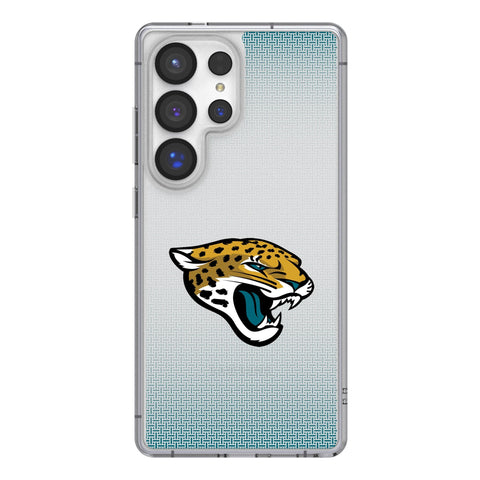 Jacksonville Jaguars Linen Clear Phone Case for Samsung Galaxy