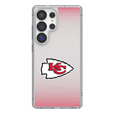 Kansas City Chiefs Linen Clear Phone Case for Samsung Galaxy