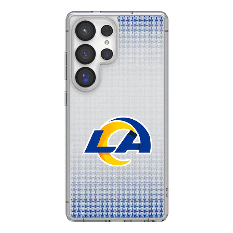 Los Angeles Rams Linen Clear Phone Case for Samsung Galaxy