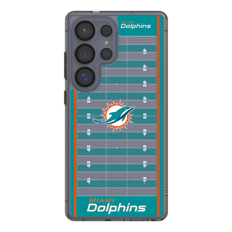 Miami Dolphins Field Clear Phone Case for Samsung Galaxy