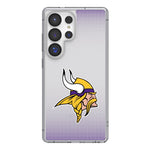 Minnesota Vikings Linen Clear Phone Case for Samsung Galaxy