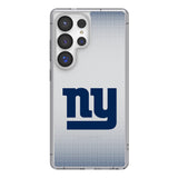 New York Giants Linen Clear Phone Case for Samsung Galaxy