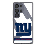 New York Giants Personalized Tilt Clear Phone Case for Samsung Galaxy