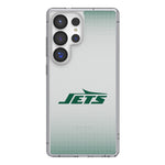 New York Jets Linen Clear Phone Case for Samsung Galaxy