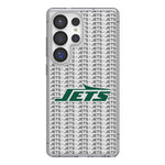 New York Jets Text Backdrop Clear Phone Case for Samsung Galaxy