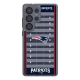 New England Patriots Field Clear Phone Case for Samsung Galaxy