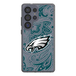 Philadelphia Eagles Paisley Clear Phone Case for Samsung Galaxy