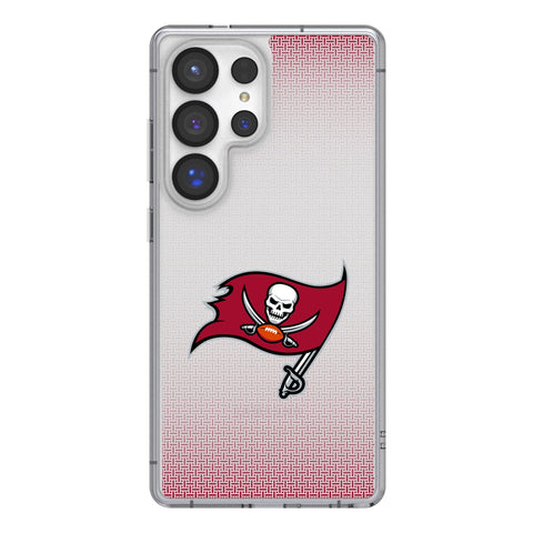 Tampa Bay Buccaneers Linen Clear Phone Case for Samsung Galaxy