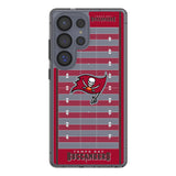 Tampa Bay Buccaneers Field Clear Phone Case for Samsung Galaxy