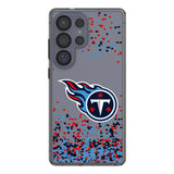 Tennessee Titans Confetti Clear Phone Case for Samsung Galaxy