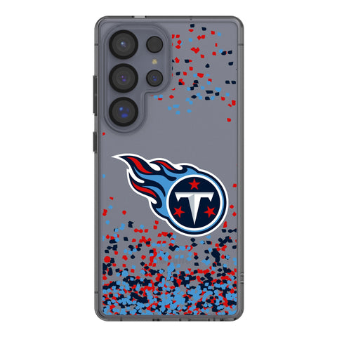 Tennessee Titans Confetti Clear Phone Case for Samsung Galaxy