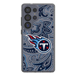 Tennessee Titans Paisley Clear Phone Case for Samsung Galaxy