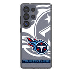 Tennessee Titans Personalized Tilt Clear Phone Case for Samsung Galaxy
