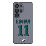 A.J. Brown Philadelphia Eagles 11 Ready Clear Phone Case