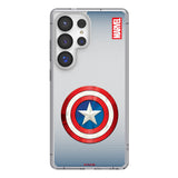 Marvel Avengers Captain America Grid Clear Phone Case