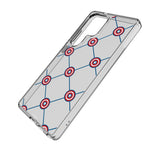 Marvel Avengers Captain America Pattern Clear Phone Case for Samsung Galaxy