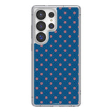 Marvel Avengers Captain America Pattern Clear Phone Case for Samsung Galaxy