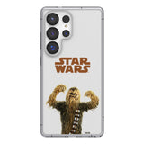 Star Wars Chewbacca Color Block Clear Phone Case