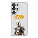 Star Wars: The Mandalorian Din Djarin Color Block Clear Phone Case
