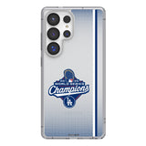 LA Dodgers 2025 MLB World Series Clear Phone Case for Samsung Galaxy