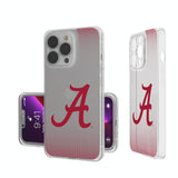 University of Alabama Crimson Tide Script A Linen Clear Phone Case