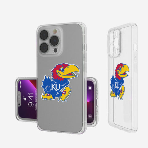 University of Kansas Jayhawks Insignia Clear Phone Case
