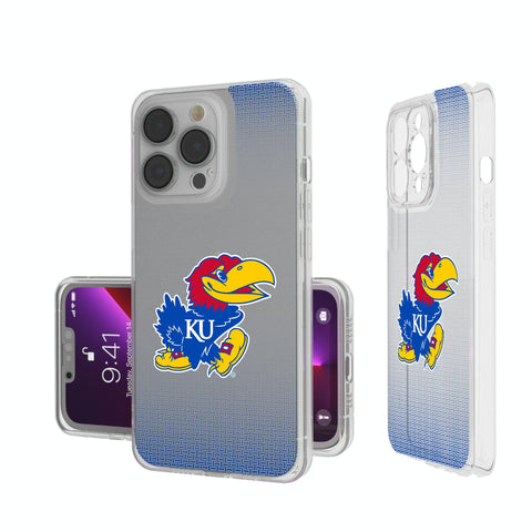 University of Kansas Jayhawks Linen Clear Phone Case