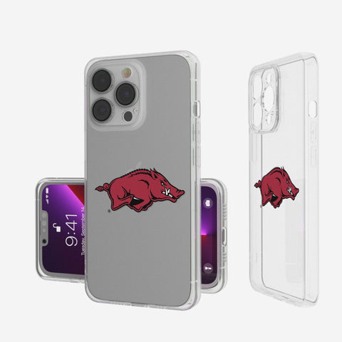 University of Arkansas Fayetteville Razorbacks Insignia Clear Phone Case