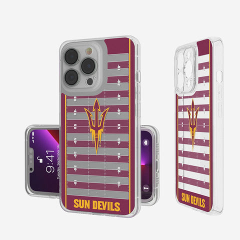 Arizona State University Sun Devils Field Clear Phone Case-0