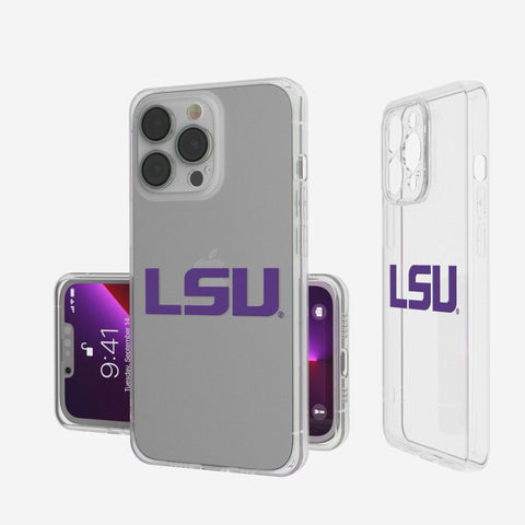 Louisiana State University Tigers Insignia Clear Phone Case