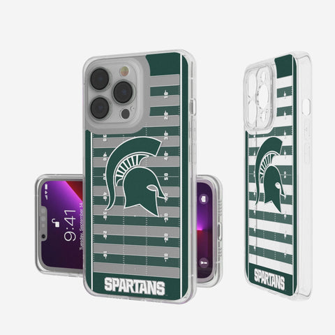 Michigan State University Spartans Field Clear Phone Case