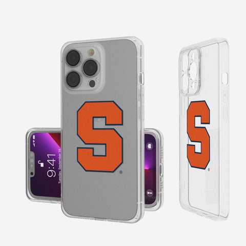Syracuse University Orange Insignia Clear Phone Case