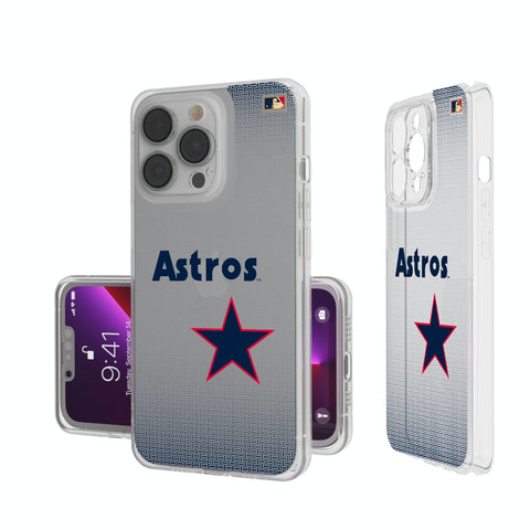 Houston Astros 1975-1981 - Cooperstown Collection Linen Clear Phone Case