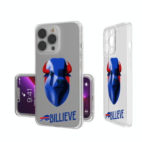 Buffalo Bills 2024 Illustrated Limited Edition Clear Phone Case