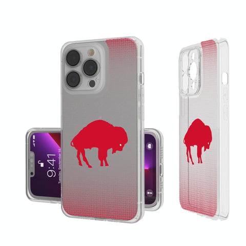 Buffalo Bills Historic Collection Linen Clear Phone Case