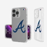 Atlanta Braves Insignia Clear Phone Case