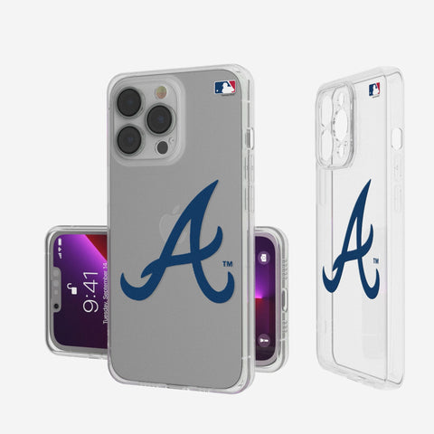 Atlanta Braves Insignia Clear Phone Case