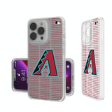 Arizona Diamondbacks Text Backdrop Clear Phone Case
