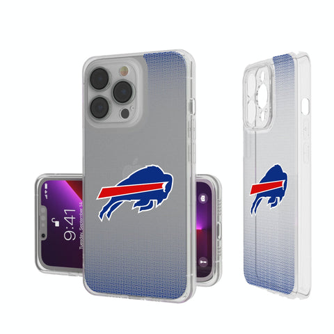 Buffalo Bills Linen Clear Phone Case