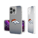 Denver Broncos Linen Clear Phone Case