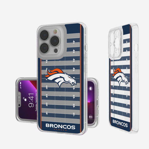 Denver Broncos Field Clear Phone Case