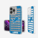 Detroit Lions Football Field Clear Case-0