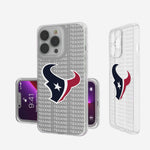 Houston Texans Blackletter Clear Case-0