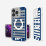 Indianapolis Colts Football Field Clear Case-0